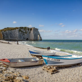 Photo des plages d'Etretat