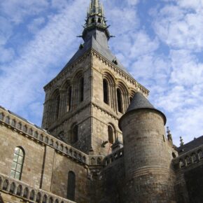 Photo de l'église du Mont Saint-Michel